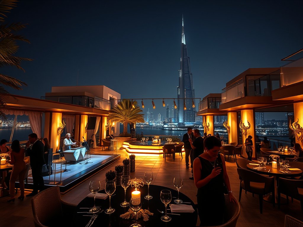 أمسيات دبي الليلية: عروض موسيقية حصرية في أماكن راقية وتذكارات فنية تدوم طويلاً